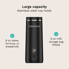 Baby Brezza - Superfast® Portable Bottle Warmer - Rechargeable Travel Warmer for Formula and Breastmilk | MazenOnline