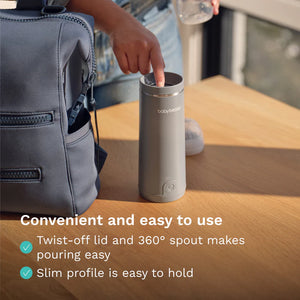Baby Brezza - Superfast® Portable Bottle Warmer - Rechargeable Travel Warmer for Formula and Breastmilk | MazenOnline