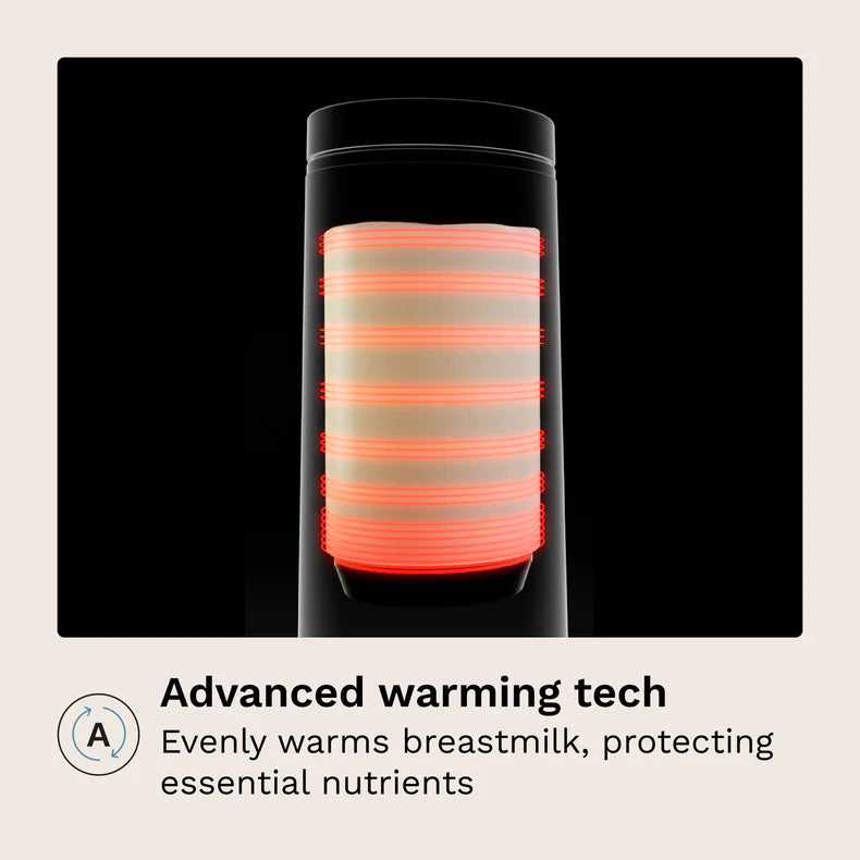 Baby Brezza - Superfast® Portable Bottle Warmer - Rechargeable Travel Warmer for Formula and Breastmilk | MazenOnline
