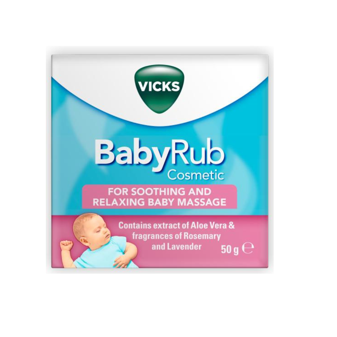 BabyRub ointment for soothing and relaxing baby massage Jar 50g - MazenOnline