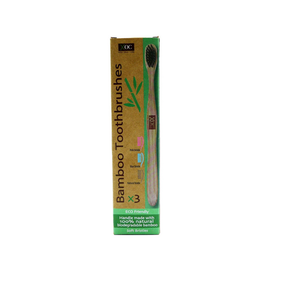 Bamboo Eko Soft Toothbrushes 3Kpl - MazenOnline