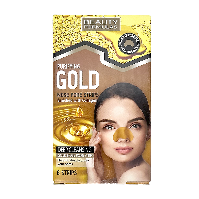 Gold Nose Pore Strips 6'S - MazenOnline