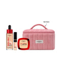 L'Oréal Paris Freshwear foundation, Infallible concealer and tinted serum makeup bundle set against a Black Friday graphic
