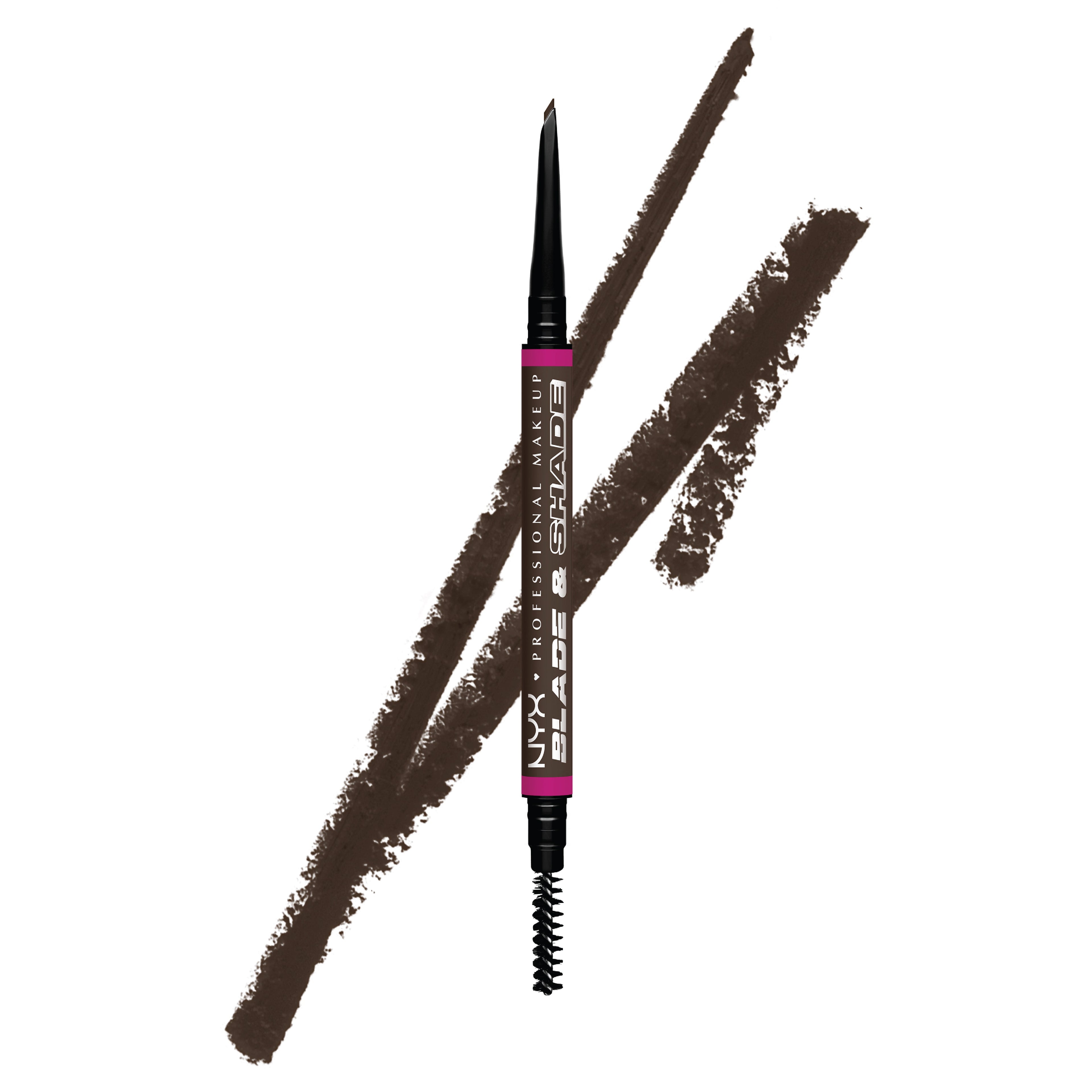 NYX Professional Makeup - Blade & Shade, Dual Edged Brow Pencil, Up To 16Hr Wear, Smooth-Glide Pigment | MazenOnline