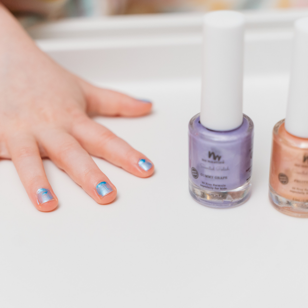 Purple Water-Based Kids Nail Polish