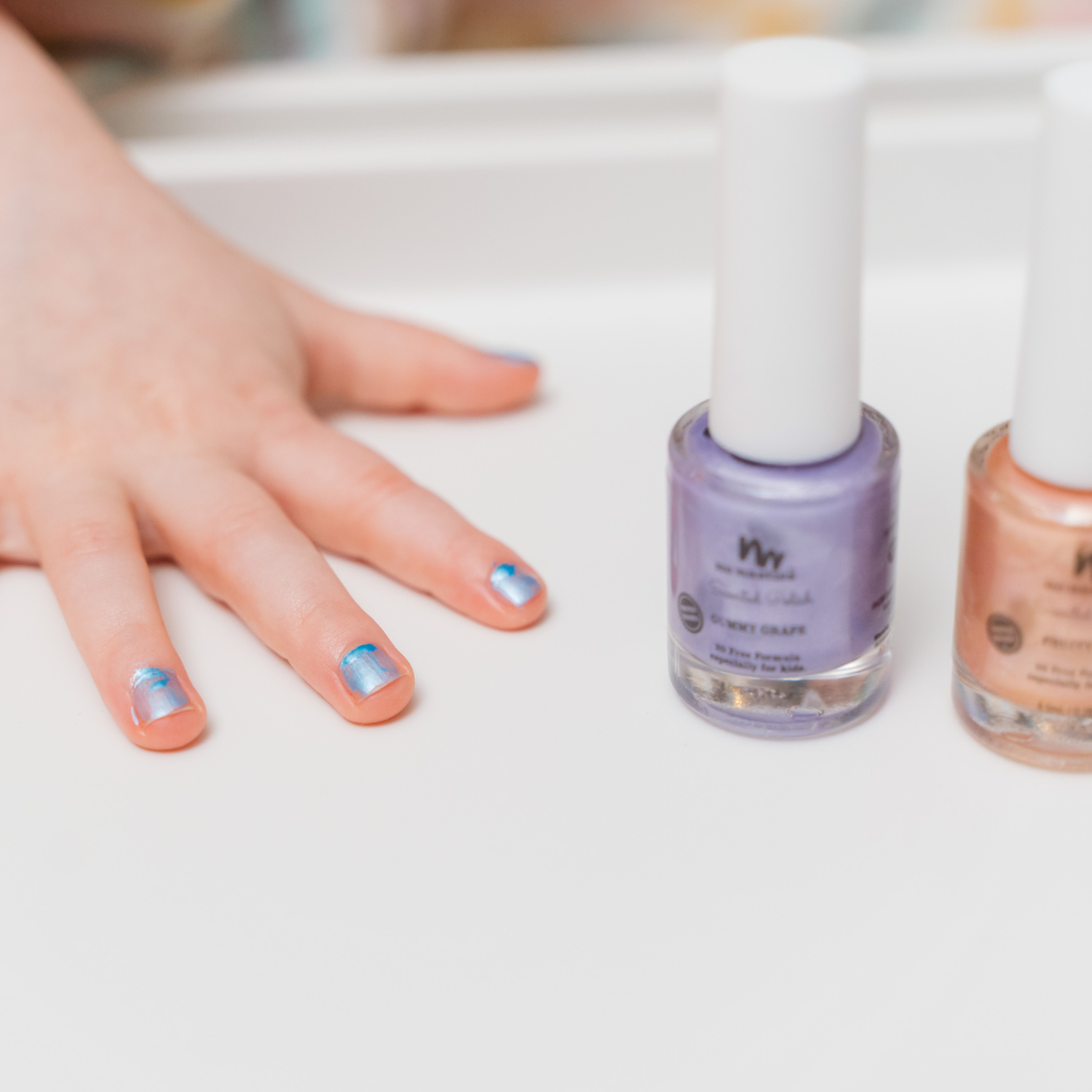 Purple Water-Based Kids Nail Polish