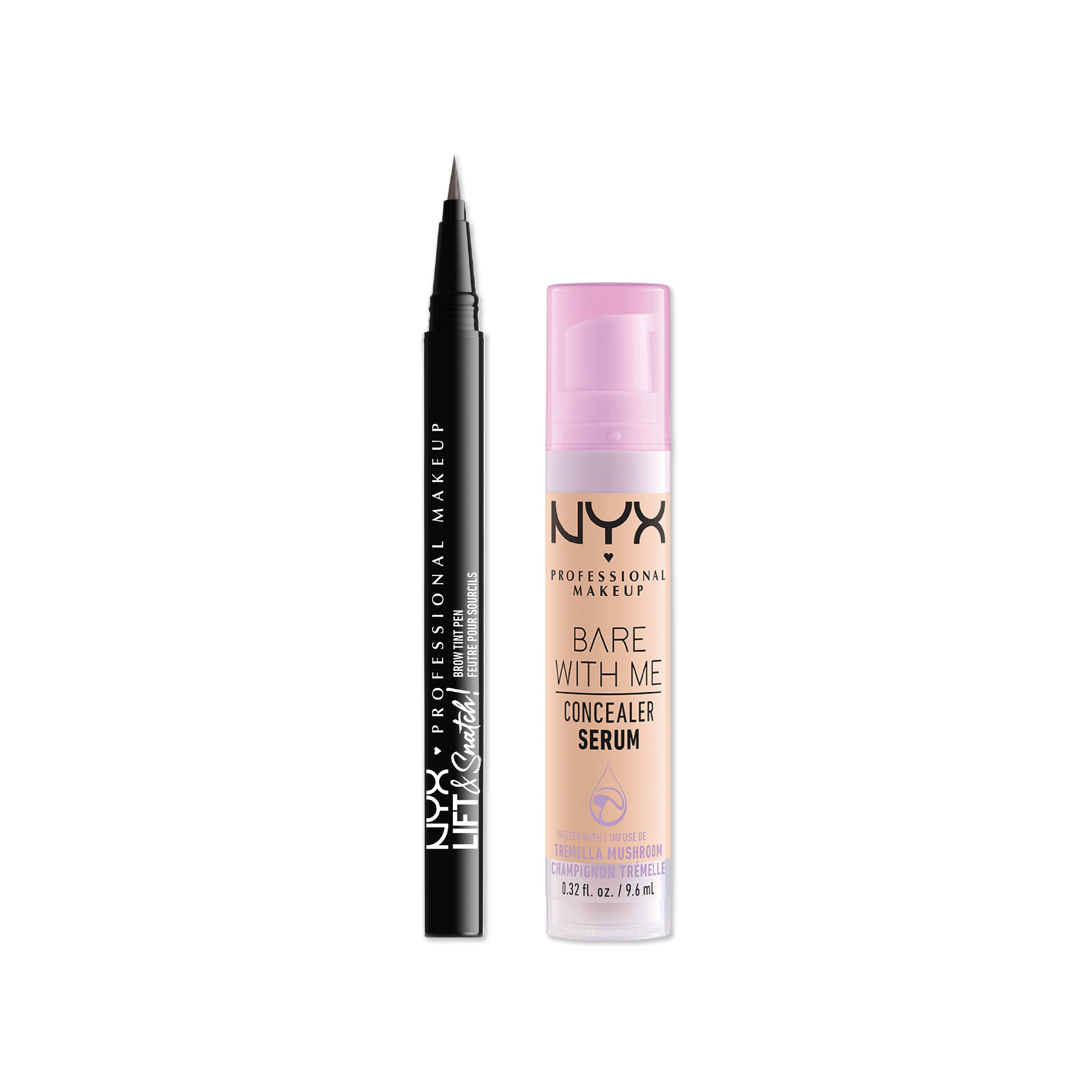 Lift & Snatch! Brow Tint Pen + Bare With Me Concealer Serum