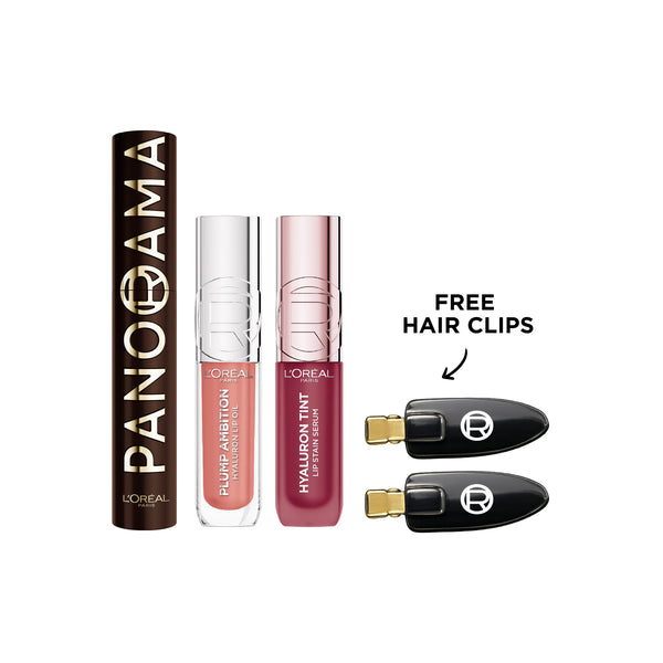 Panorama Brown + Hyaluron Tint + Plump Ambition