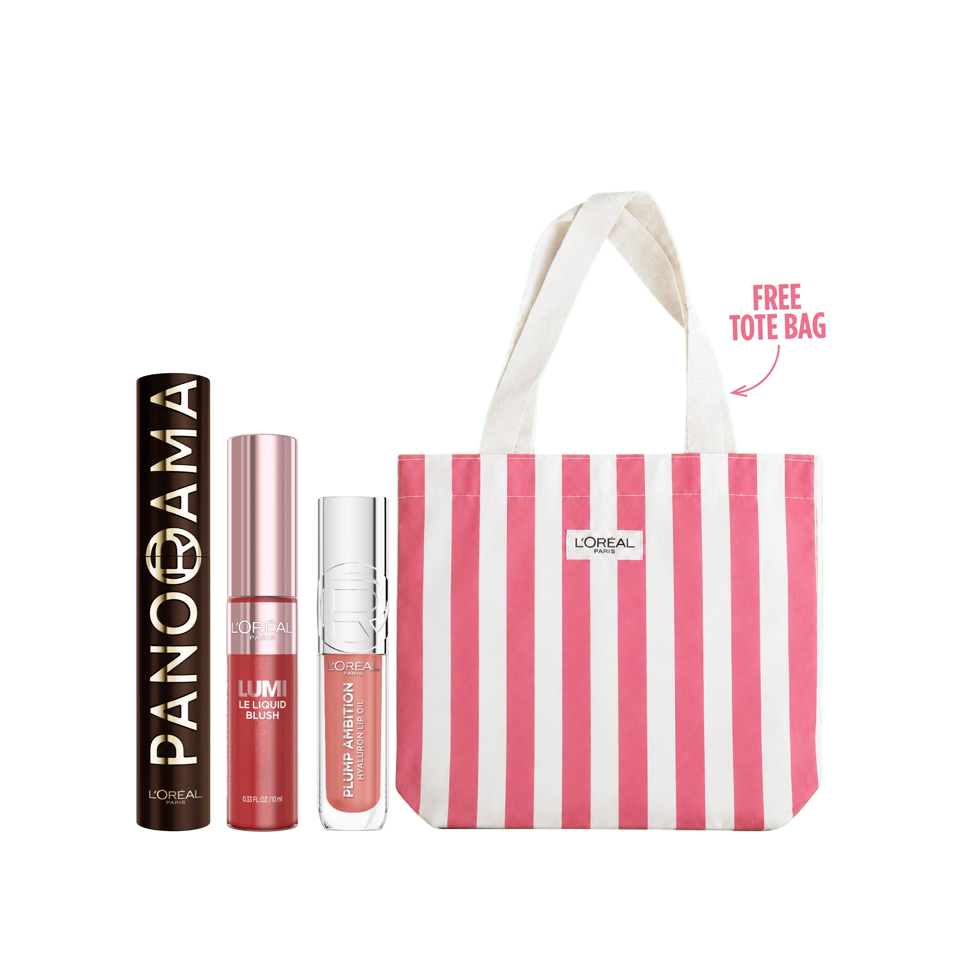 Panorama Brown + Lumi Blush + Plump Ambition