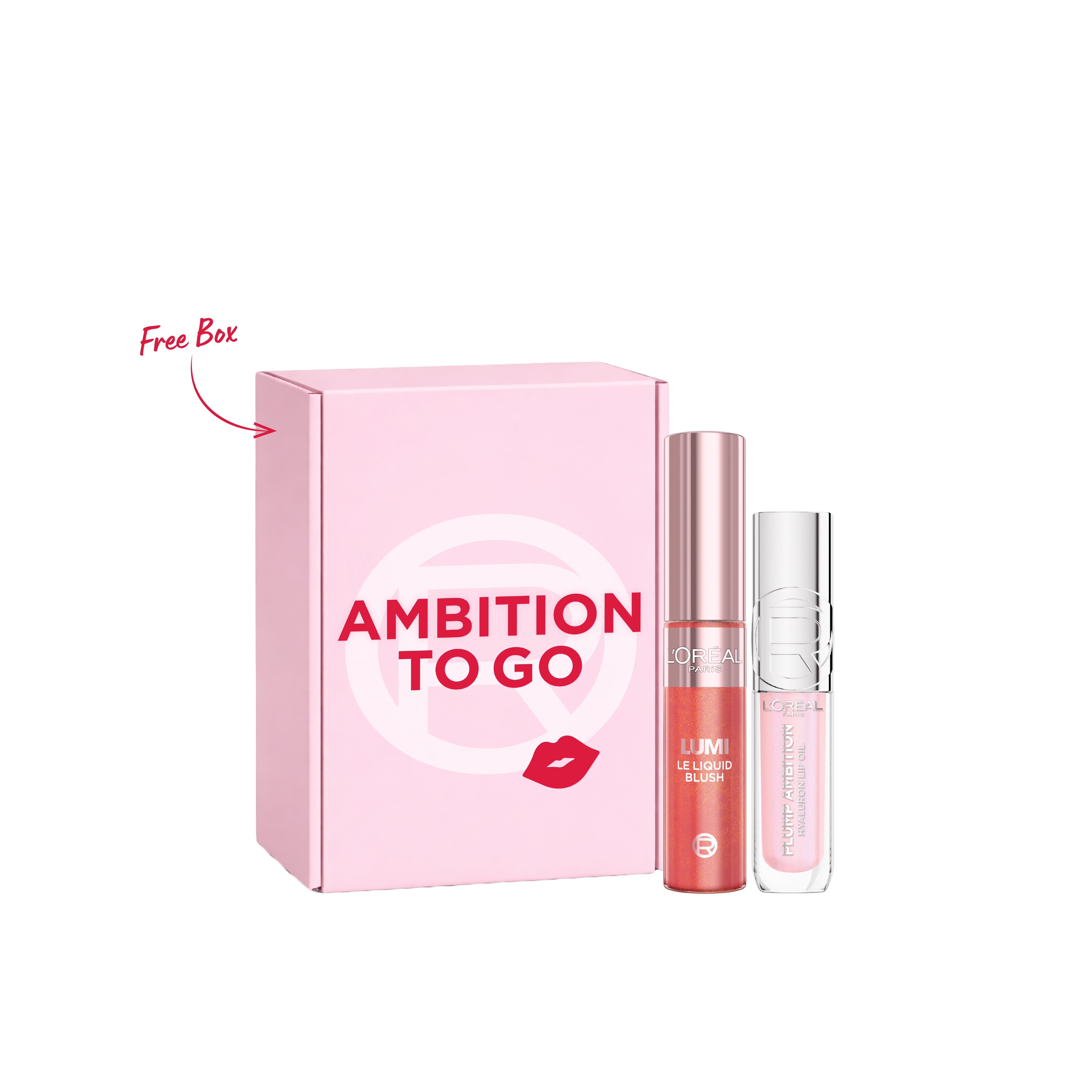 L'Oréal Paris - Plump Ambition + Lumi Blush | MazenOnline