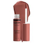 NYX Professional Makeup - Butter Gloss, Non-Sticky Lip Gloss, Buttery Soft, Silky Smooth And Creamy, Sheer To Medium Coverage | MazenOnline
