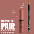 NYX Professional Makeup - Butter Gloss, Non-Sticky Lip Gloss, Buttery Soft, Silky Smooth And Creamy, Sheer To Medium Coverage | MazenOnline
