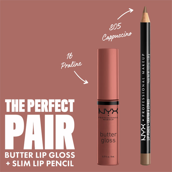 NYX Professional Makeup - Butter Gloss, Non-Sticky Lip Gloss, Buttery Soft, Silky Smooth And Creamy, Sheer To Medium Coverage | MazenOnline