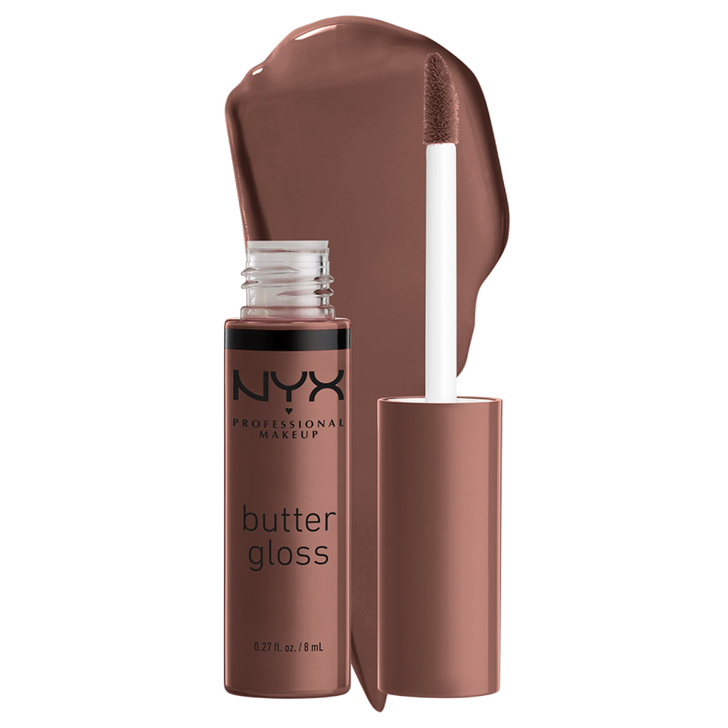 NYX Professional Makeup - Butter Gloss, Non-Sticky Lip Gloss, Buttery Soft, Silky Smooth And Creamy, Sheer To Medium Coverage | MazenOnline