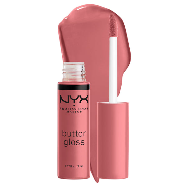 NYX Professional Makeup - Butter Gloss, Non-Sticky Lip Gloss, Buttery Soft, Silky Smooth And Creamy, Sheer To Medium Coverage | MazenOnline