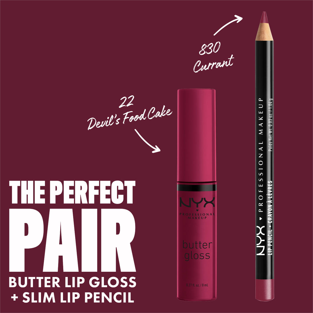 NYX Professional Makeup - Butter Gloss, Non-Sticky Lip Gloss, Buttery Soft, Silky Smooth And Creamy, Sheer To Medium Coverage | MazenOnline