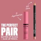 NYX Professional Makeup - Butter Gloss, Non-Sticky Lip Gloss, Buttery Soft, Silky Smooth And Creamy, Sheer To Medium Coverage | MazenOnline