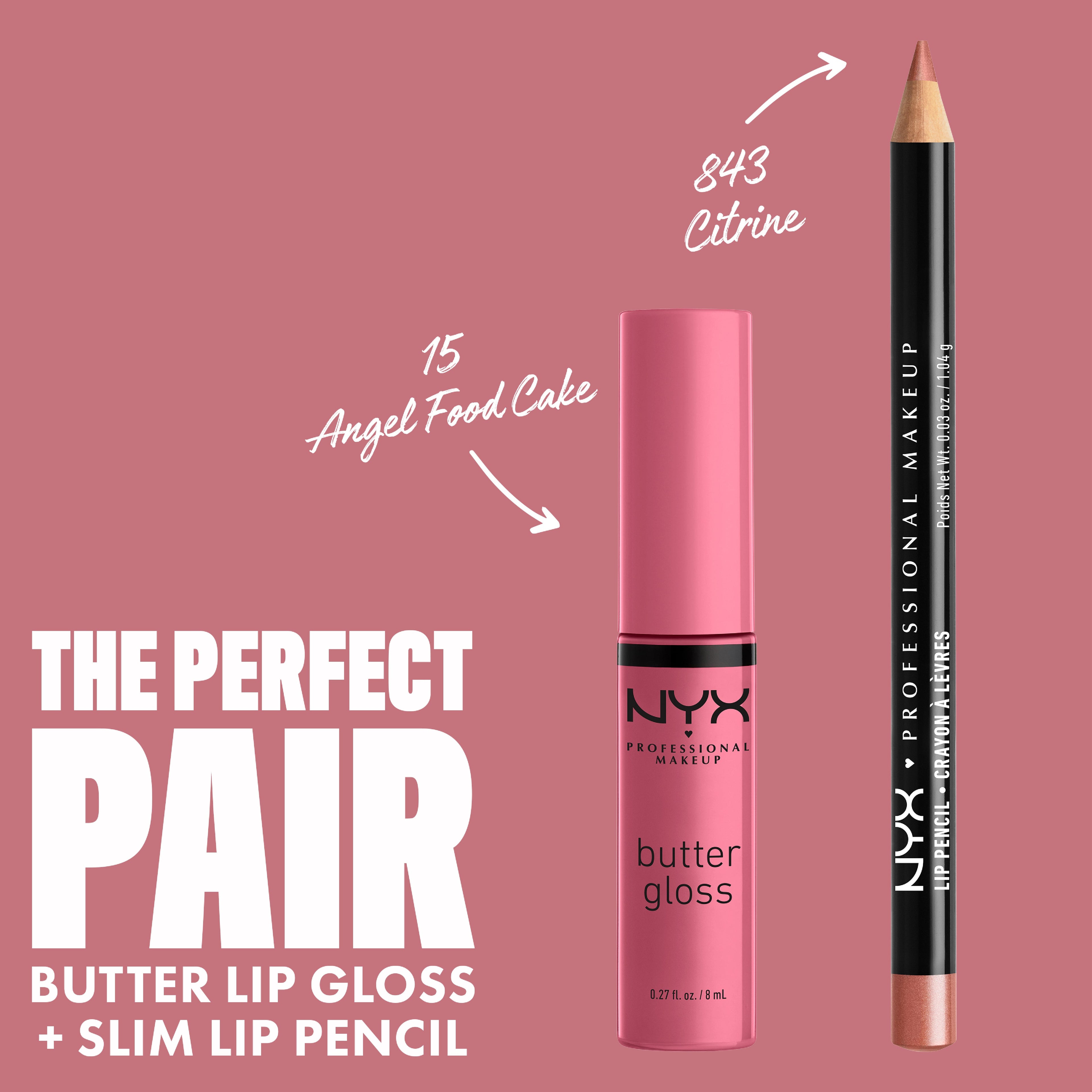 NYX Professional Makeup - Butter Gloss, Non-Sticky Lip Gloss, Buttery Soft, Silky Smooth And Creamy, Sheer To Medium Coverage | MazenOnline