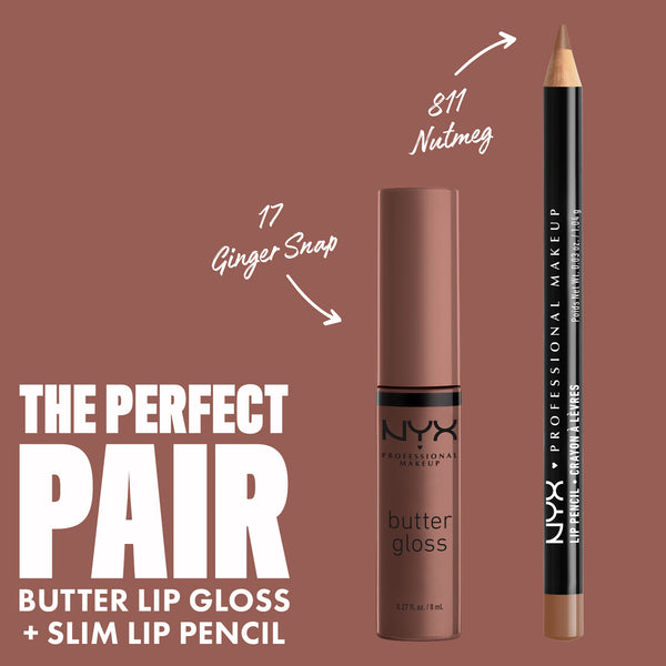 NYX Professional Makeup - Butter Gloss, Non-Sticky Lip Gloss, Buttery Soft, Silky Smooth And Creamy, Sheer To Medium Coverage | MazenOnline