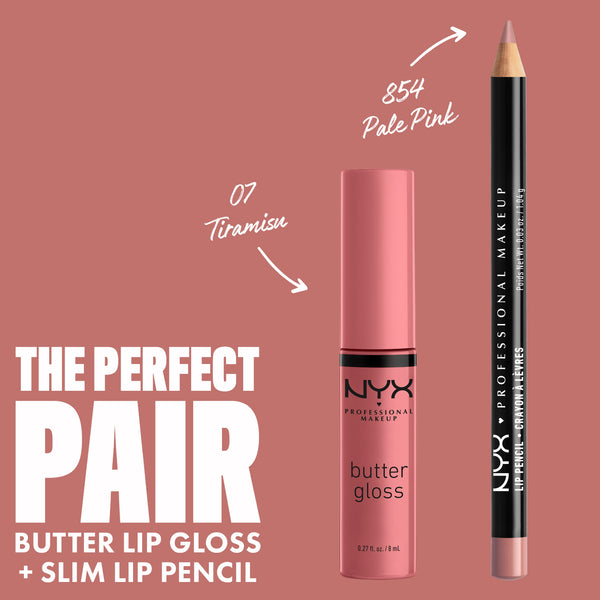 NYX Professional Makeup - Butter Gloss, Non-Sticky Lip Gloss, Buttery Soft, Silky Smooth And Creamy, Sheer To Medium Coverage | MazenOnline