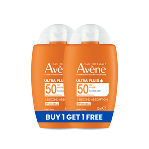 Avène - Buy 1 Get 1 Avène Ultra Fluid Invisible SPF50+ Sunscreen 50ml - Ultra Light texture | MazenOnline