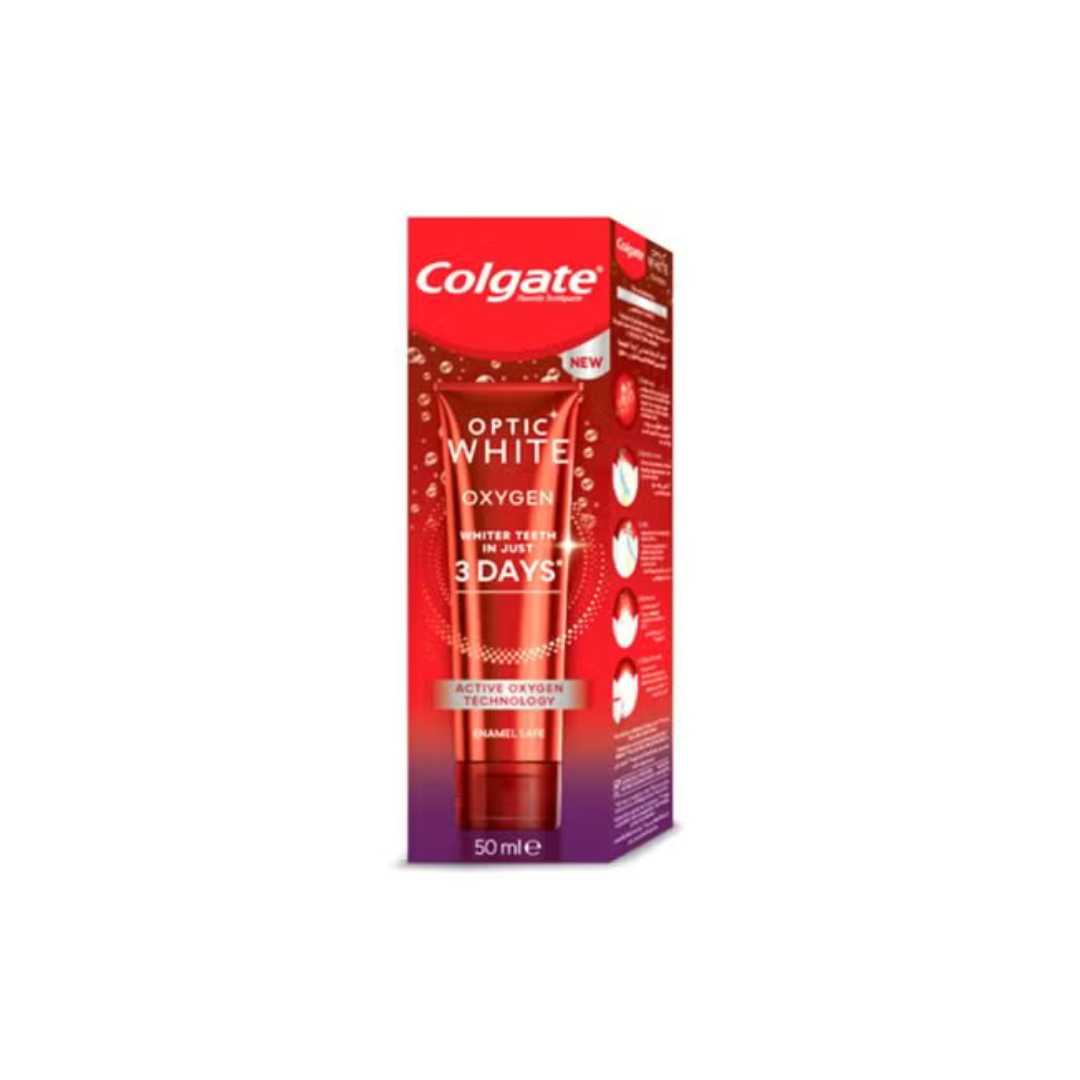 Toothpaste Optic White Oxygen 50 Ml - MazenOnline