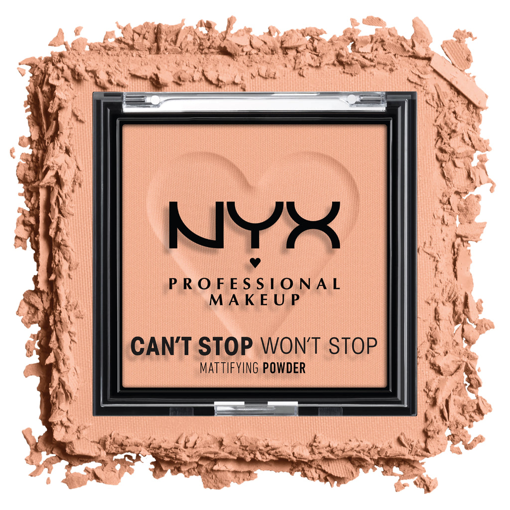 NYX Professional Makeup - Can'T Stop Won'T Stop Mattifying Pressed Powder | MazenOnline