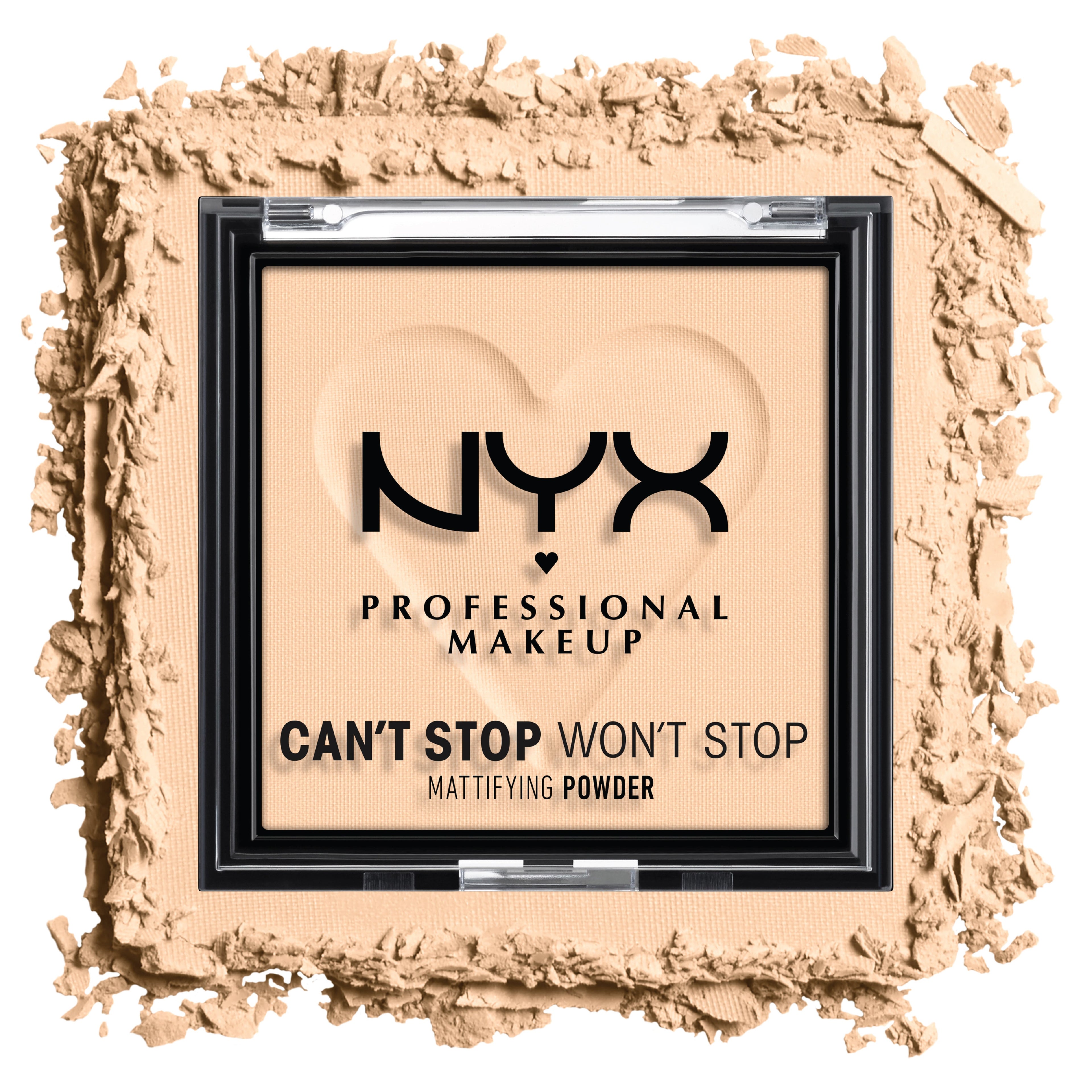 NYX Professional Makeup - Can'T Stop Won'T Stop Mattifying Pressed Powder | MazenOnline