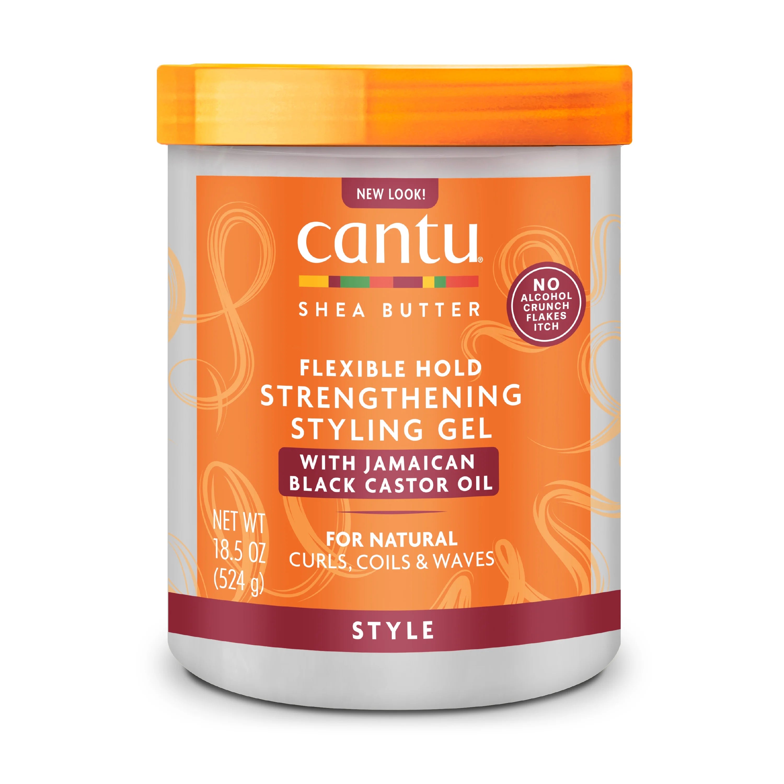 Cantu Care - Shea Butter for Natural Hair, Moisturizing & Strengthening Styling Gel with Jamaican Black Castor Oil | MazenOnline