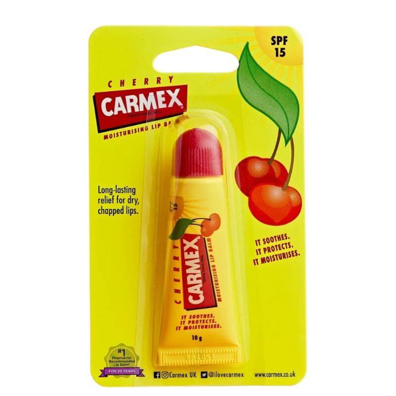 Carmex - Cherry Lip Balm Tube | MazenOnline Main image