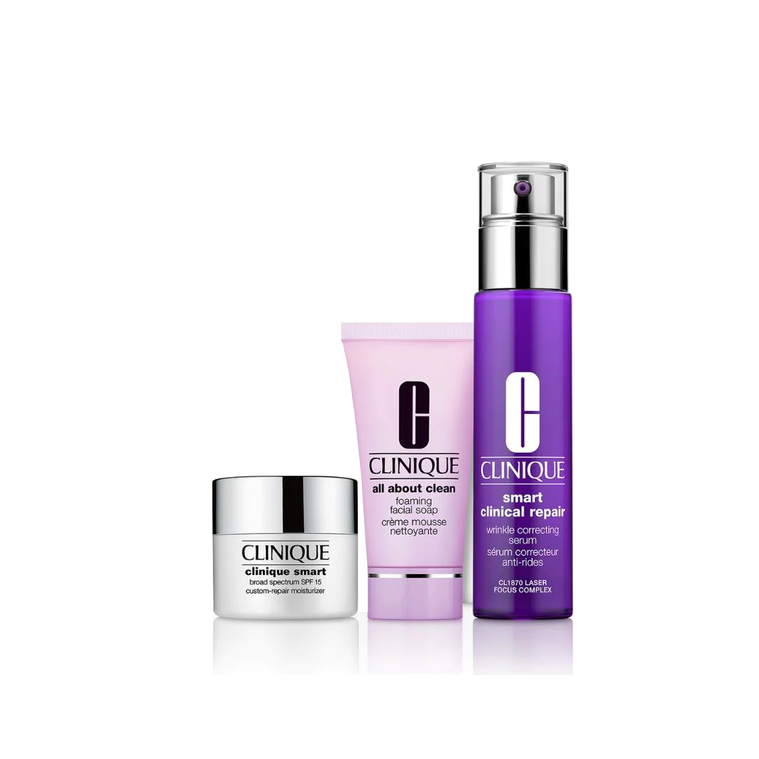 clinique smooth renew lab set Main image