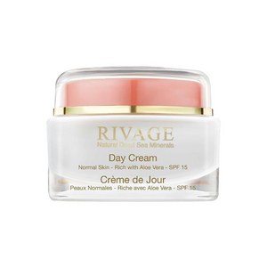 Day Cream with Aloe Vera for Normal Skin – SPF 15 – Jar 50ml - MazenOnline