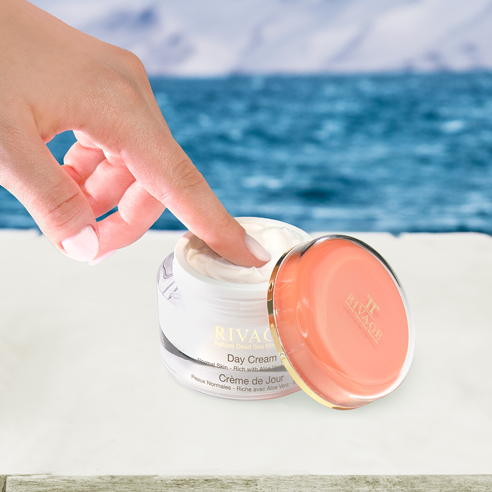 Day Cream with Aloe Vera for Normal Skin – SPF 15 – Jar 50ml - MazenOnline