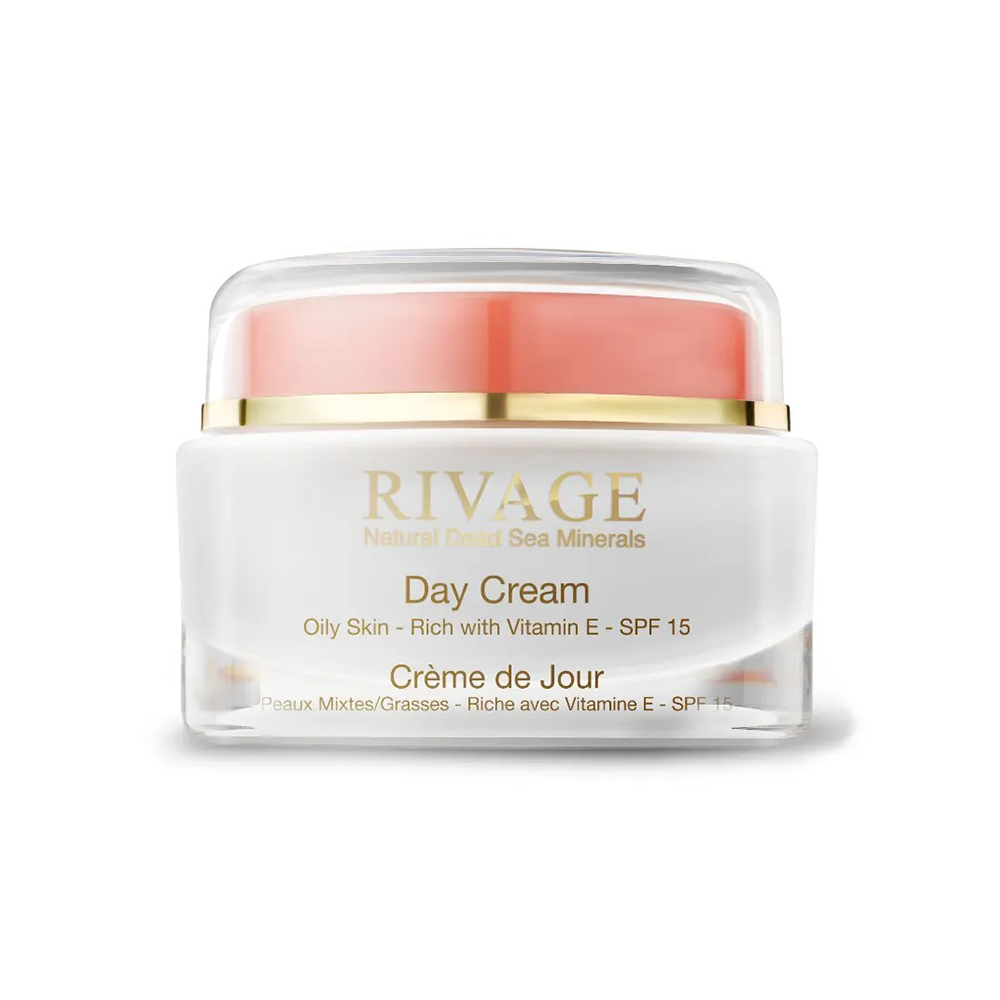 Day Cream with Vitamin E for Oily Skin - SPF 15 - Jar 50ml - MazenOnline