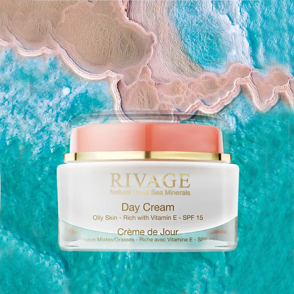 Day Cream with Vitamin E for Oily Skin - SPF 15 - Jar 50ml - MazenOnline