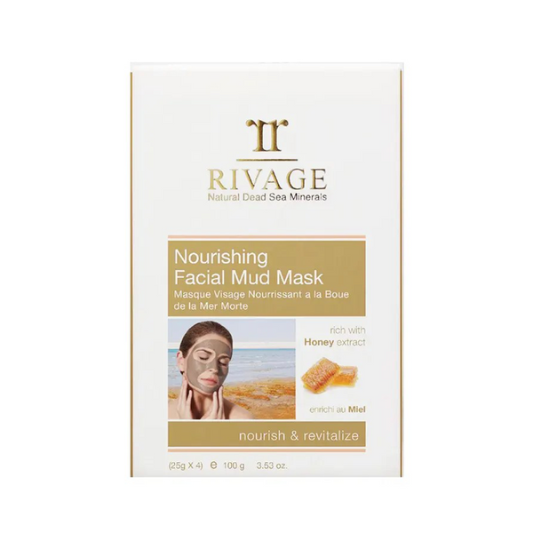Dead Sea Nourishing Facial Mud Mask - Pack of 4 Sachets (25g X 4) - MazenOnline