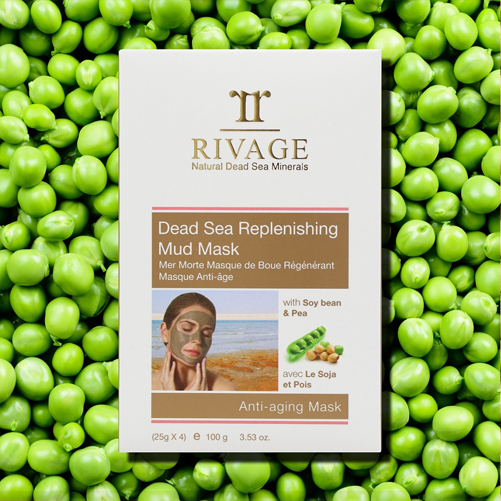 Dead Sea Replenishing Facial Mud Mask - Pack of 4 Sachets (25g X 4) - MazenOnline