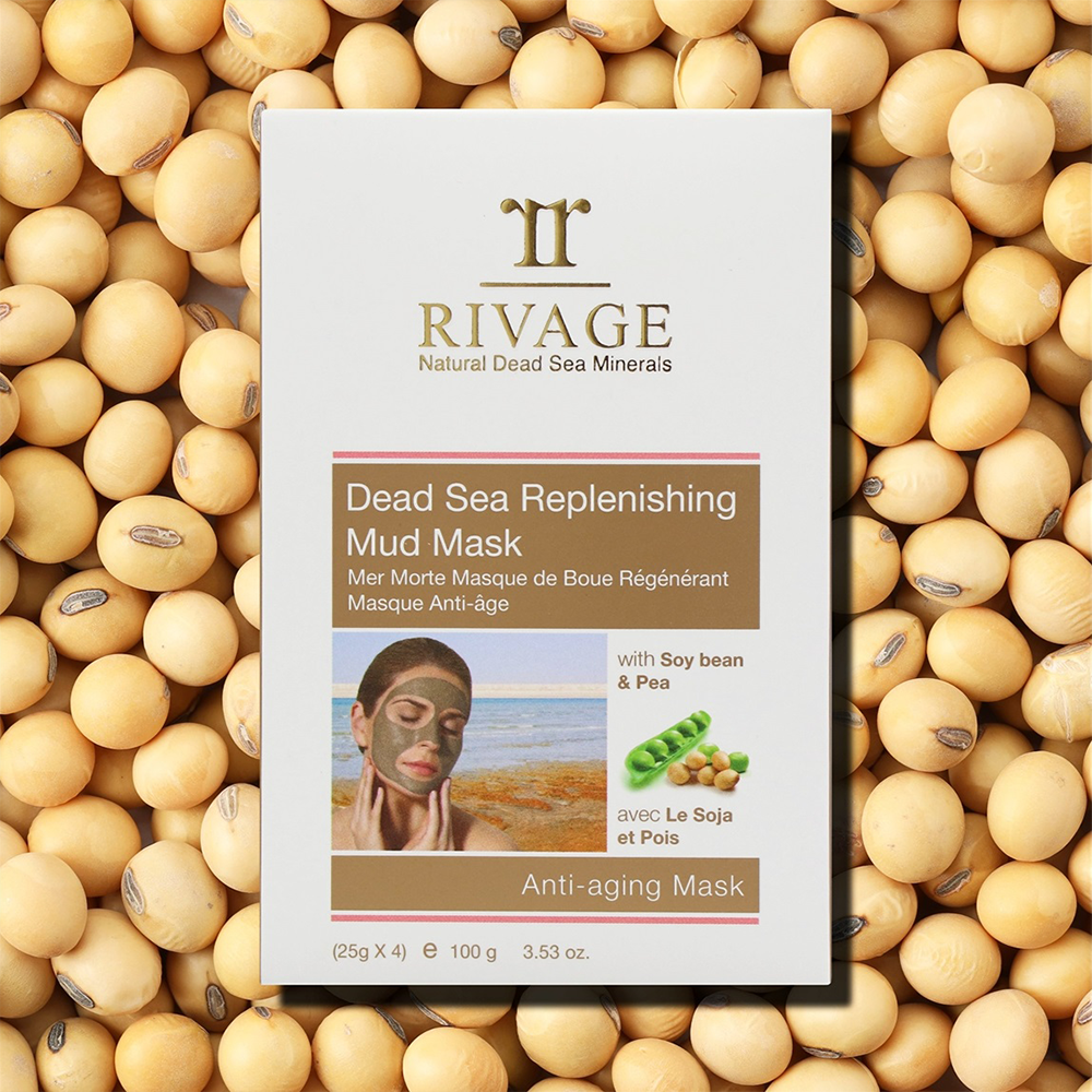 Dead Sea Replenishing Facial Mud Mask - Pack of 4 Sachets (25g X 4) - MazenOnline