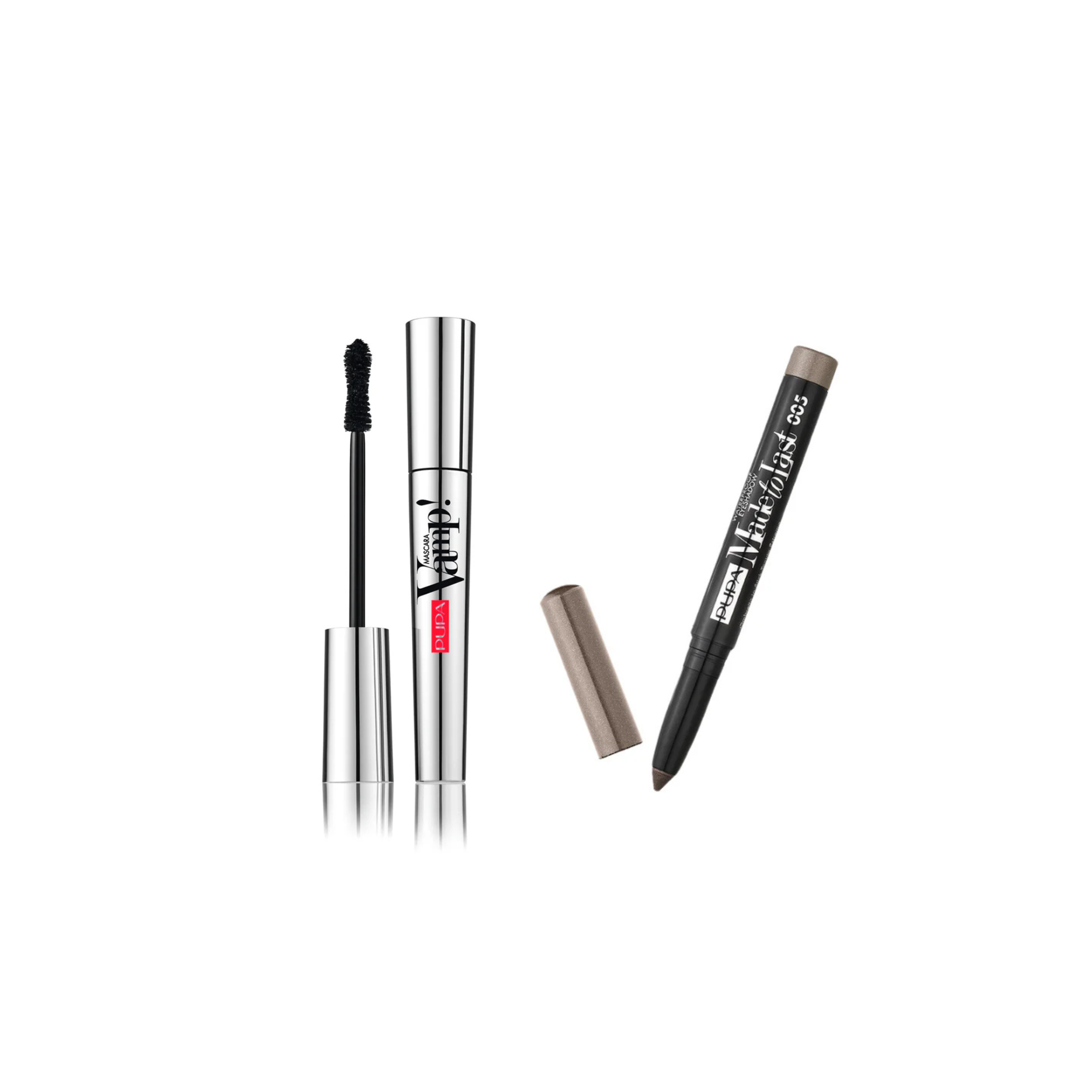 Vamp! Mascara + Pupa Made to Last Eyeshadow