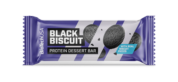 Protein Dessert Bar Black Biscuit - MazenOnline