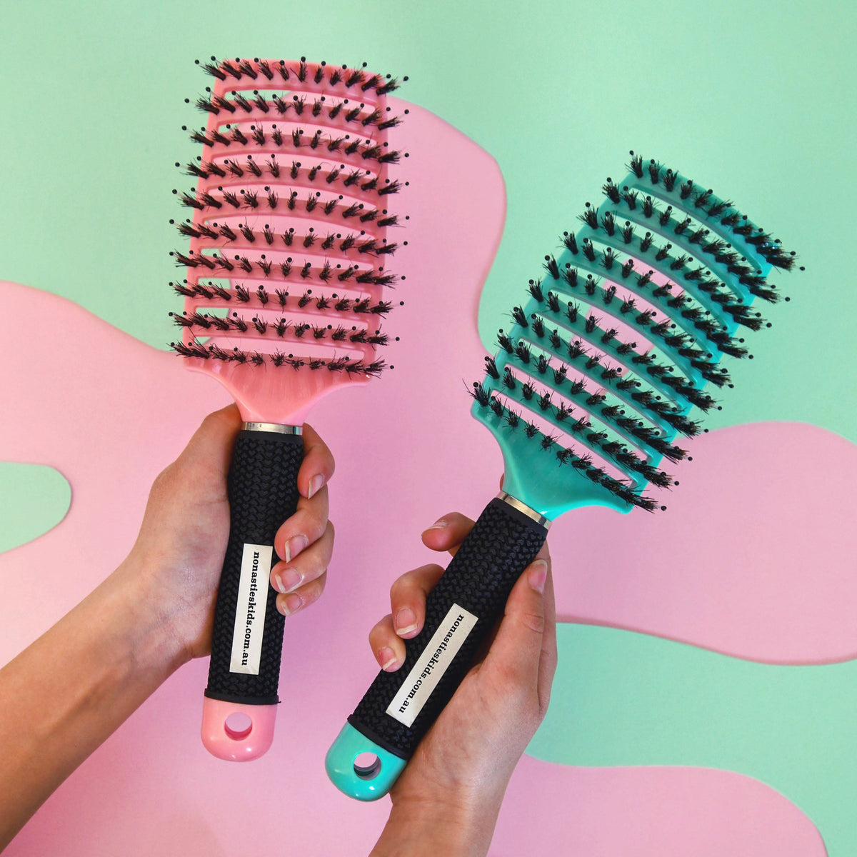 No Nasties Kids Detangler Kids Hair Brush