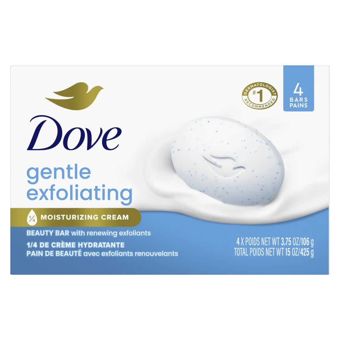 DOVE - Gentle Exfoliating Beauty Bar | MazenOnline