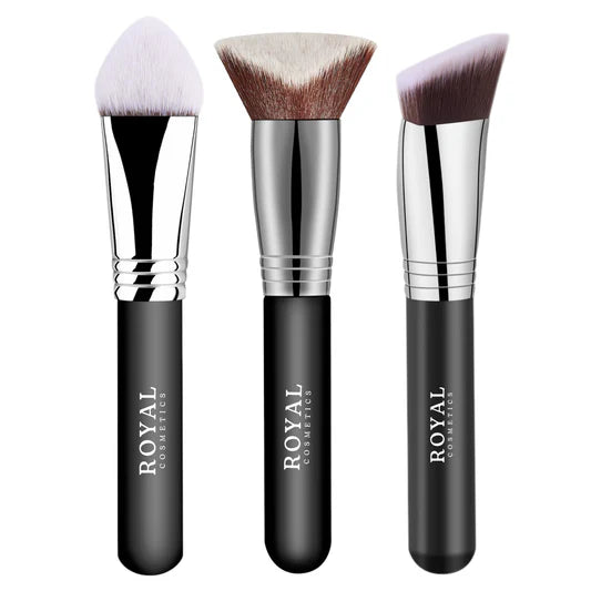 Royal Cosmetics - 3D Kabuki Brushes Set | MazenOnline