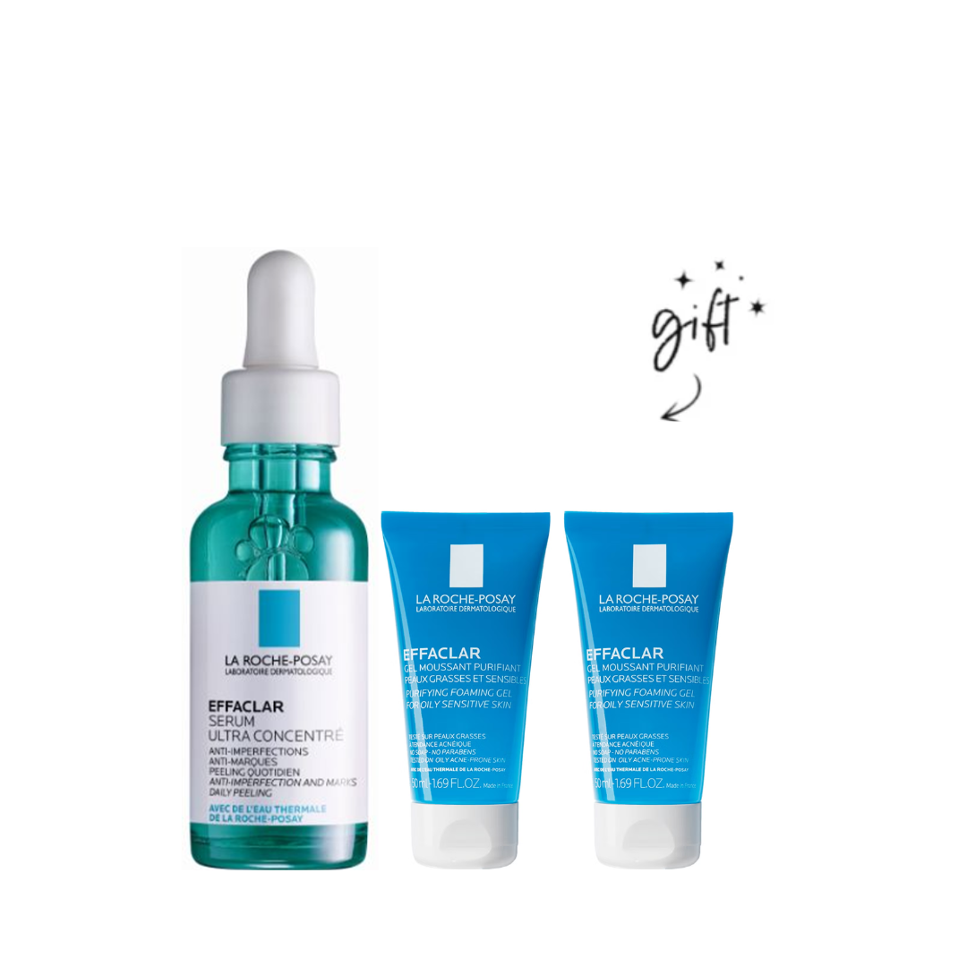La Roche-Posay - Effaclar Acne Serum with Salicylic Acid and Niacinamide for Oily and Acne Prone Skin + Gifts | MazenOnline