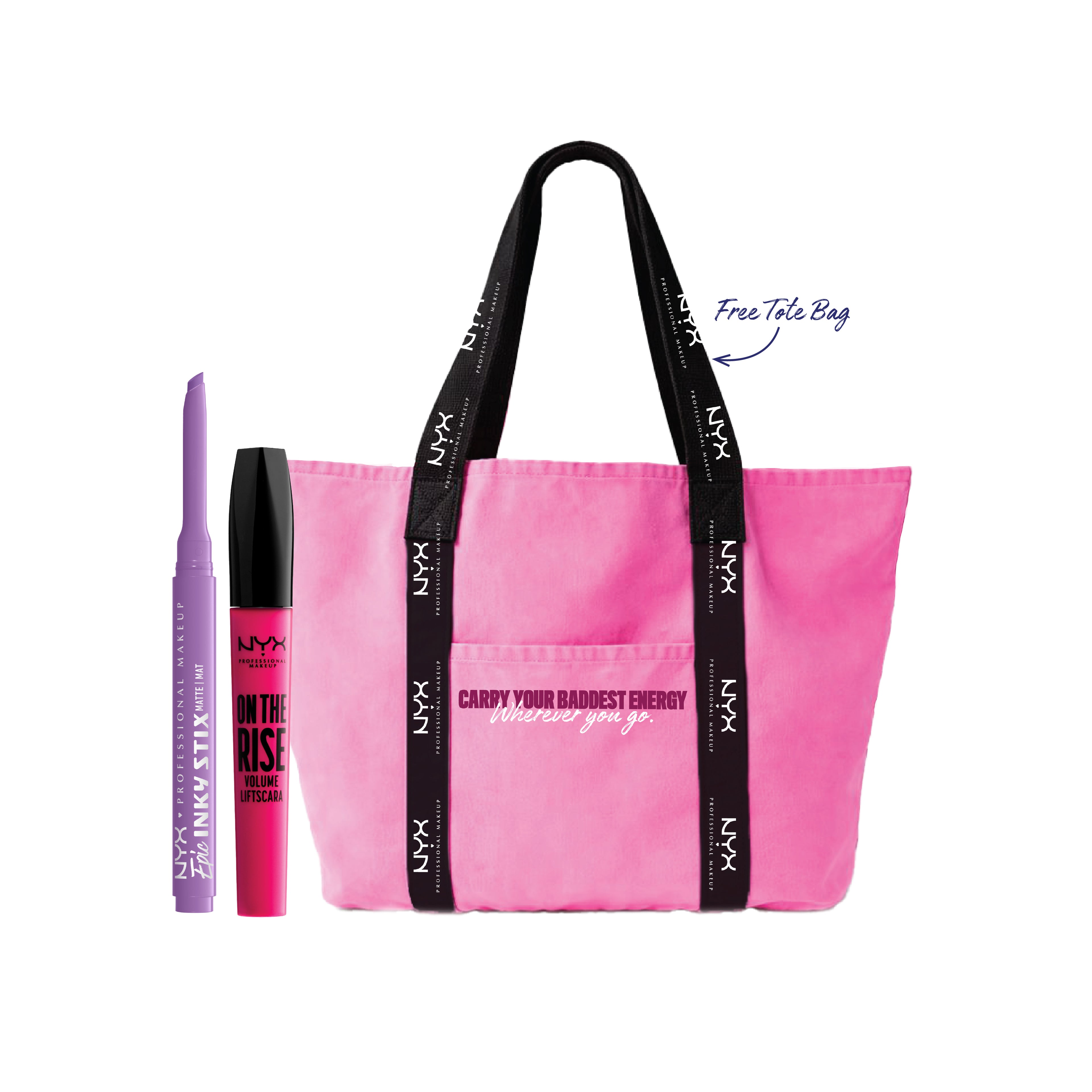 Epic Inky Stix Creamy Mechanical Gel Eyeliner + On The Rise Volume Liftscara Mascara + Gift