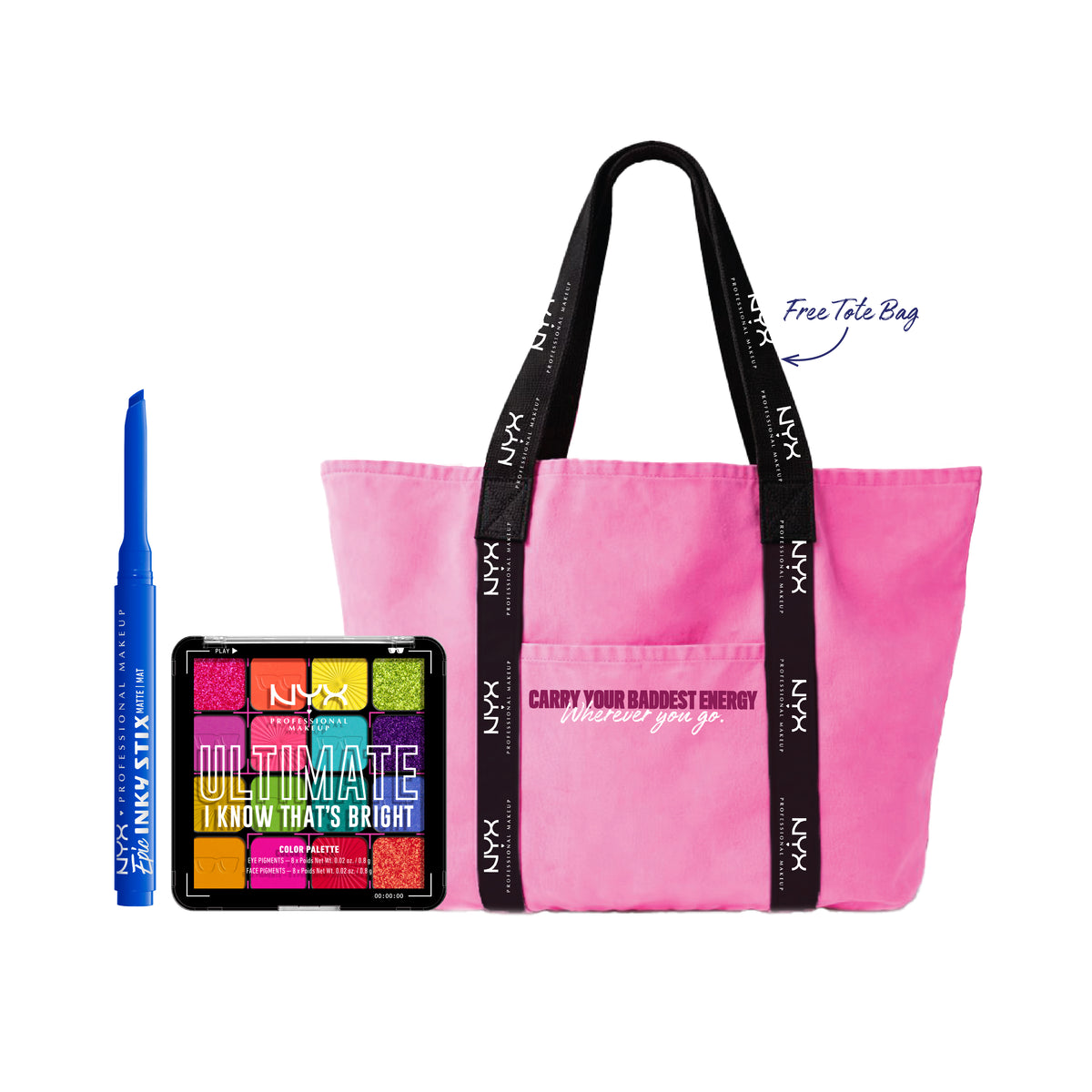 Epic Inky Stix Creamy Mechanical Gel Eyeliner + Ultimate Shadow Palette + Gift