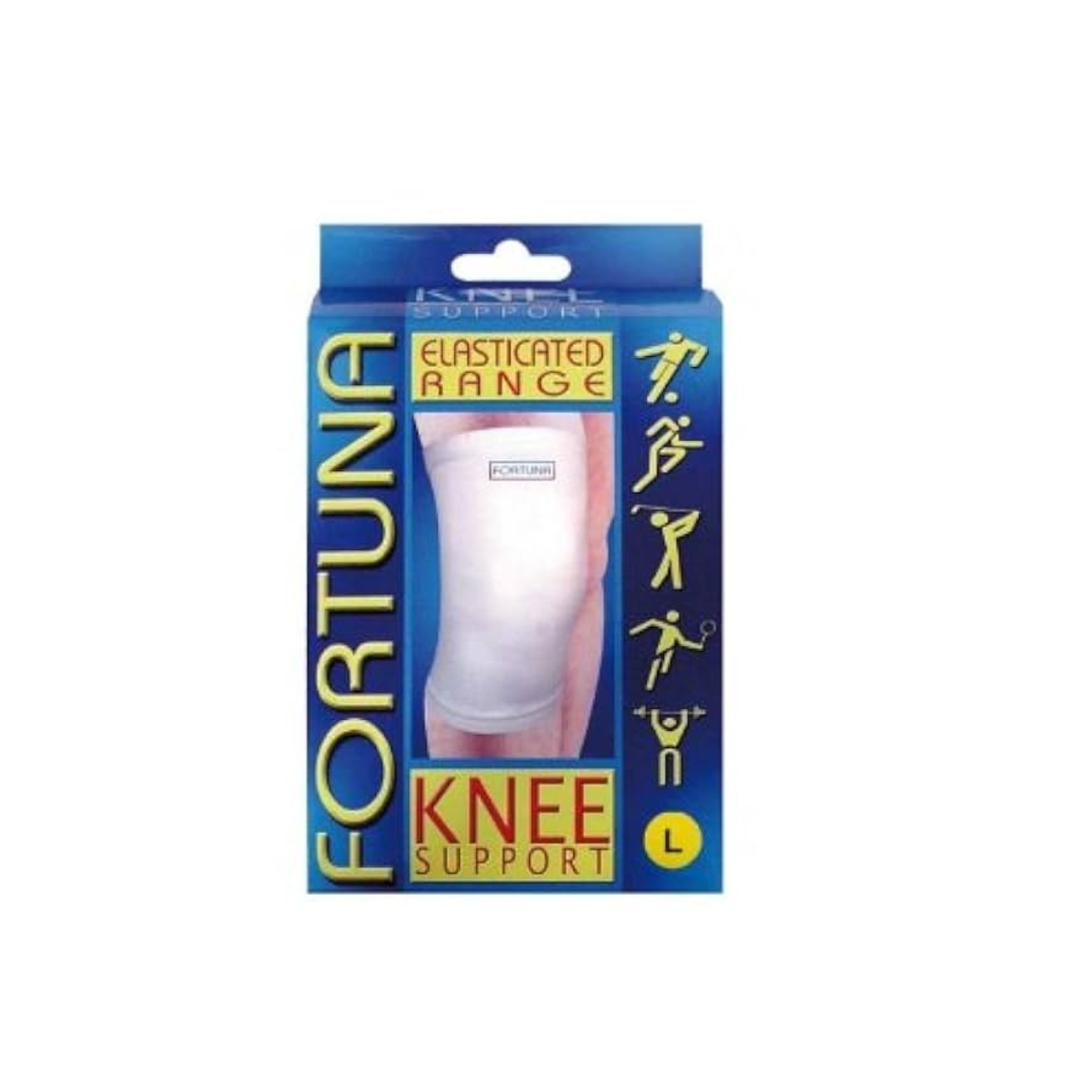 KNEE SUPPORT WHITE L - MazenOnline Main image