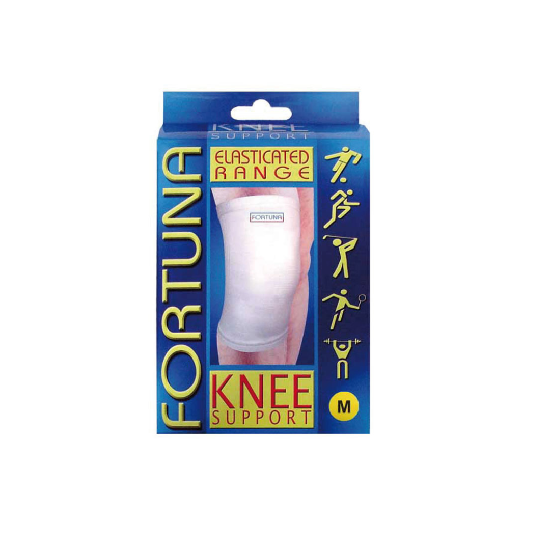 KNEE SUPPORT WHITE M - MazenOnline