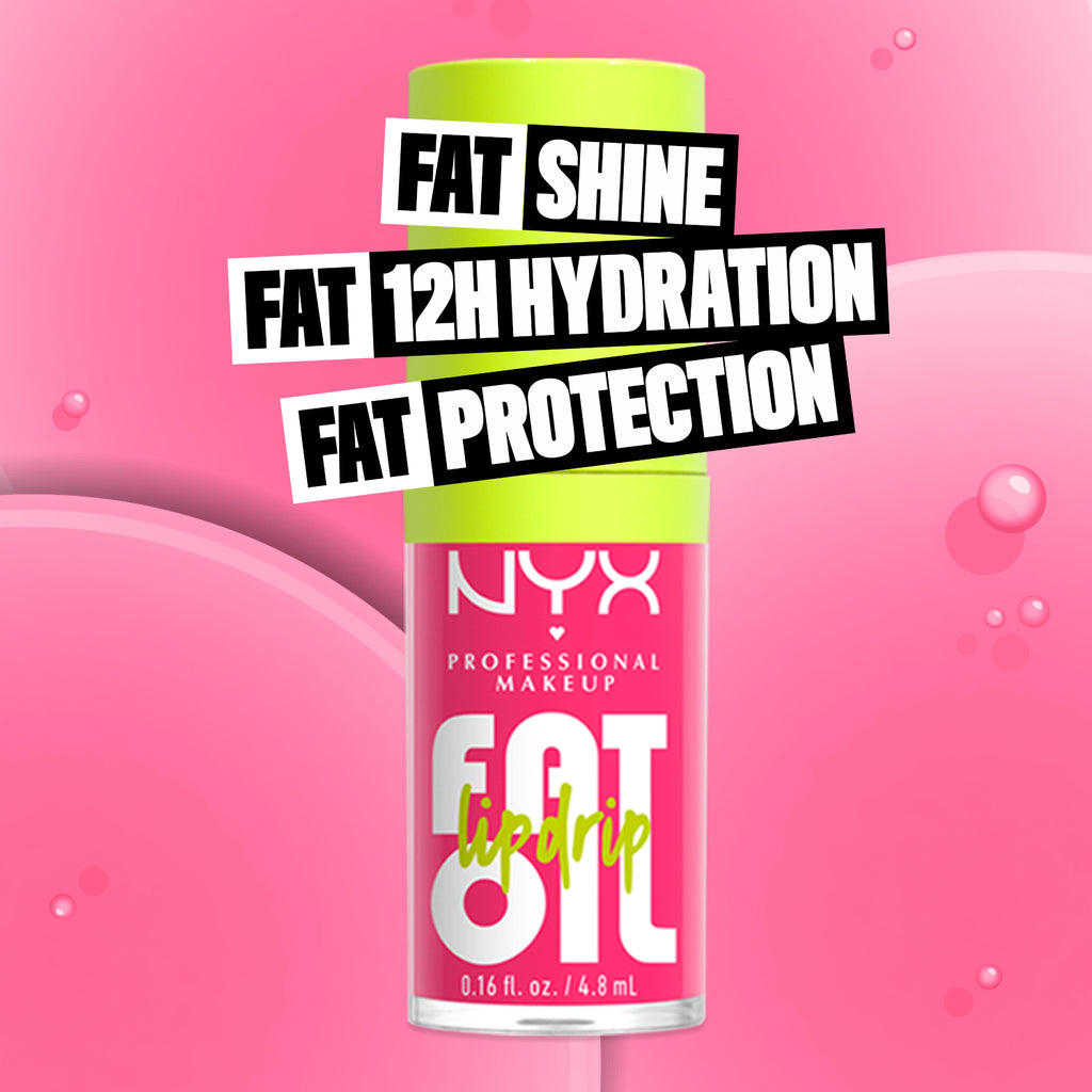 NYX Professional Makeup - Fat Oil Lip Drip, Moisturizing, Shiny, Vegan Tinted Lip Gloss, Non-Sticky Finish, 12H Hydration | MazenOnline
