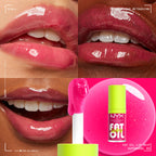 NYX Professional Makeup - Fat Oil Lip Drip, Moisturizing, Shiny, Vegan Tinted Lip Gloss, Non-Sticky Finish, 12H Hydration | MazenOnline